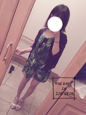 「ecruefil（エクリュフィル）のアイテム」を使った、UMD-Mさん（レディース・148cm）の夏コーディネート