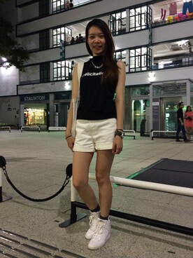 moimoiさん（レディース・160cm）の夏コーディネート