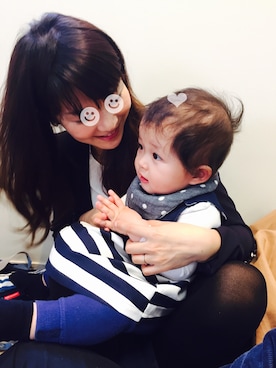 「おめかしコーデ」｜aoaoさん（キッズ・70cm）の春コーディネート