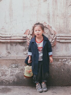 lemonwongさん（キッズ・90cm）の秋コーディネート