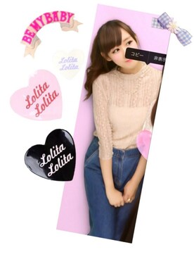 「Auntie Rosa（アンティローザ）のアイテム（トップス、ホワイト系）」を使った、ほのかさん（レディース・164cm）の夏コーディネート