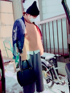 Miさん（レディース・163cm）の冬コーディネート