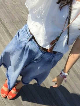 ぽん ＊さん（レディース・160cm）の夏コーディネート