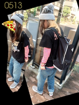 halさん（レディース・151cm）の春コーディネート