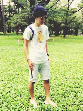 HAGE.LABさん（メンズ・176cm）の夏コーディネート