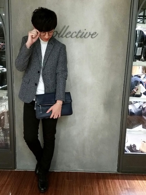 Union Station コレクティブ 有楽町マルイ Un Coeurのクラッチバッグを使ったコーディネート Wear