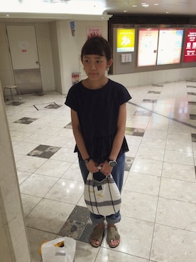 「ミナペルホネン」｜「アイテム（その他）」を使った、33さん（レディース・161cm）の夏コーディネート