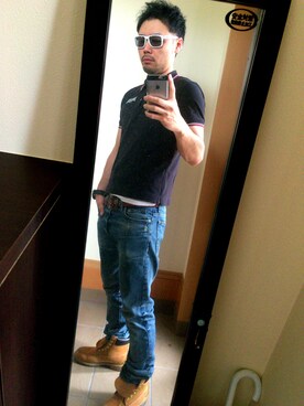 K介さん（メンズ・175cm）の春コーディネート