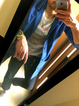 K介さん（メンズ・175cm）の春コーディネート