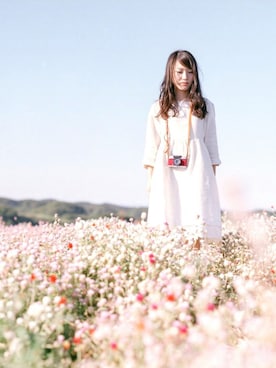 「ふんわり」｜「アイテム（その他）」を使った、ＡＪさん（レディース・152cm）の秋コーディネート