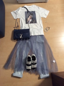 「パールアクセサリー」｜Ulyssesさん（レディース・168cm）の夏コーディネート
