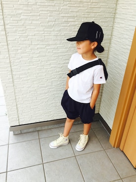 mocoさん(キッズ・110cm)の夏コーディネート
