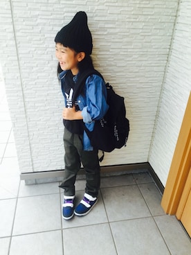mocoさん（キッズ・110cm）の秋コーディネート
