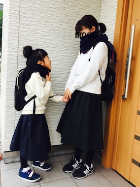 mocoさん(キッズ・110cm)の秋コーディネート