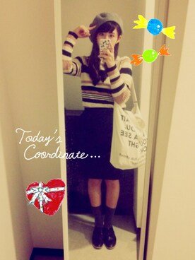 にみりさん(レディース・157cm)の秋コーディネート