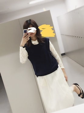 「F-TROUPE（エフトゥループ）のアイテム（バレエシューズ）」を使った、myumyu*さん（レディース・169cm）の夏コーディネート