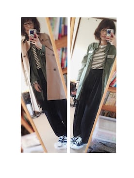 myumyu*さん(レディース・169cm)の春コーディネート