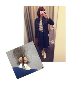「Kukka Lucca（クッカ　ルッカ）のアイテム」を使った、myumyu*さん（レディース・169cm）の春コーディネート