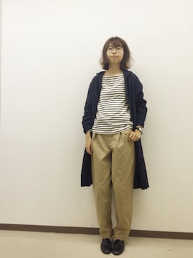 「inmercanto（インメルカート）のアイテム」を使った、myumyu*さん（レディース・169cm）の秋コーディネート