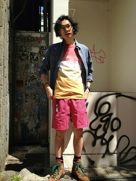 Haranoさん（メンズ・180cm）の春コーディネート