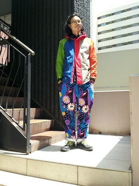 Haranoさん（メンズ・180cm）の夏コーディネート