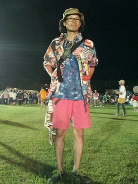 Haranoさん（メンズ・180cm）の夏コーディネート