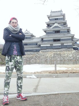 Haranoさん（メンズ・180cm）の春コーディネート