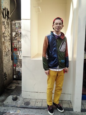 Haranoさん（メンズ・180cm）の春コーディネート