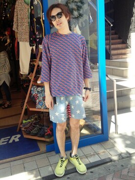 Haranoさん（メンズ・180cm）の春コーディネート