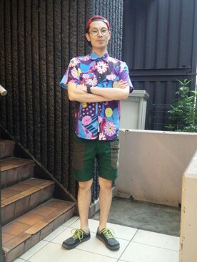 Haranoさん(メンズ・180cm)の夏コーディネート