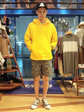 Haranoさん（メンズ・180cm）の春コーディネート