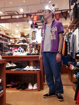 Haranoさん（メンズ・180cm）の春コーディネート