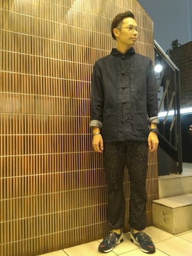 Haranoさん（メンズ・180cm）の秋コーディネート