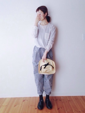 「URBAN RESEARCH DOORS WOMENS（アーバンリサーチ ドアーズ ウィメンズ）のsiiwa ちょうちょう（その他シューズ）」を使った、 s h i.さん（レディース・157cm）の春コーディネート