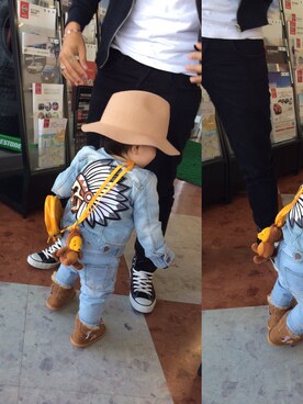 ろん坊やママさんのコーディネート