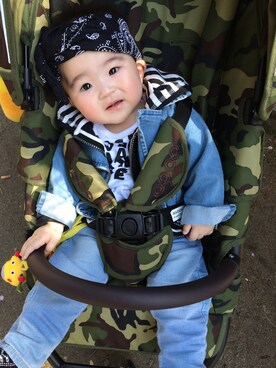 ろん坊やママさんのコーディネート