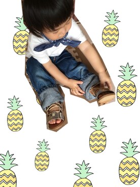 ろん坊やママさんのコーディネート