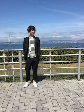 「URBAN RESEARCH ROSSO WOMEN（アーバンリサーチ　ロッソ）のアイテム（ジャケット/アウター）」を使った、ちゃんえがさん（メンズ・178cm）の春コーディネート