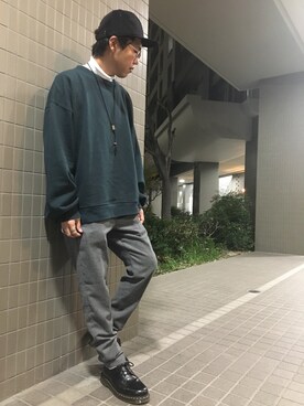 ちゃんえがさん（メンズ・178cm）の秋コーディネート