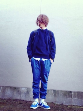 ユーサクさん（メンズ・173cm）の冬コーディネート