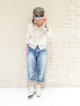 Miki.Nさん（レディース・149cm）の春コーディネート