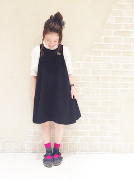 「MHL.」｜Miki.Nさん（レディース・149cm）の夏コーディネート