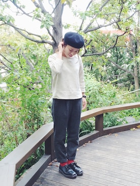 「CA4LA」｜Miki.Nさん（レディース・149cm）の秋コーディネート