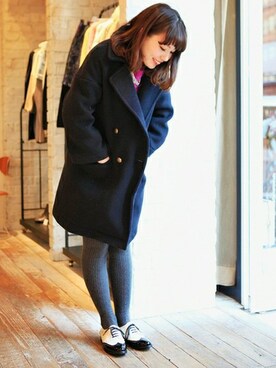 LeTalon渋谷店さん（レディース・155cm）の冬コーディネート