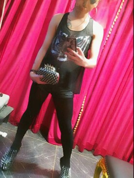「Jeffrey Campbell（ジェフリーキャンベル）のアイテム（ブーティ）」を使った、hiB!10さん（メンズ・165cm）の春コーディネート