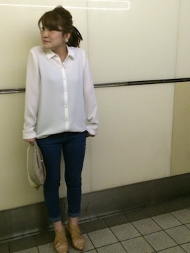 たけのこさん（レディース・165cm）の夏コーディネート