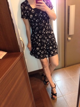 「マーガレット」｜「アイテム（ワンピース/ドレス）」を使った、... SHUI.さん（レディース・154cm）の春コーディネート