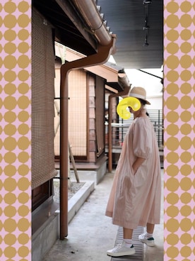 「0_1（リンイー）のアイテム」を使った、Mingさん（レディース・160cm）の冬コーディネート