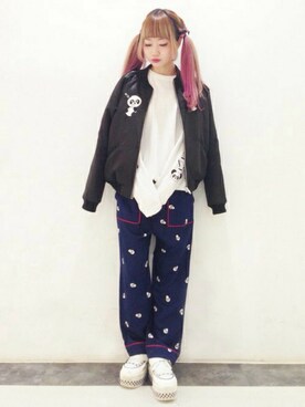 CandyStripperさん（レディース・157cm）の冬コーディネート