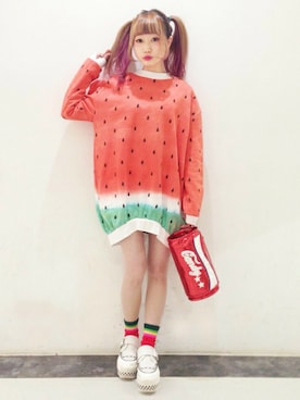 CandyStripperさん（レディース・157cm）の冬コーディネート